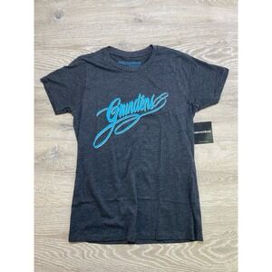 Grundens Ladies Tee Shirt Signature T Eat Fish Fishing Gray Womens M New